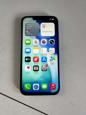 Apple iPhone 13 128GB, Unlocked, Blue cracked back 