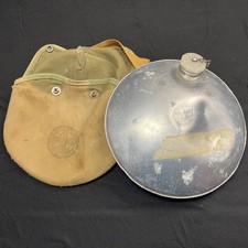 Vintage Official Boy Scout Be Prepared 1960's Regal Canteen & Cover w/Strap