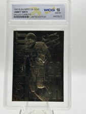 Bleachers 1995 Emmitt Smith 23K Gold Limited Edition #22 Cowboys WCG 10