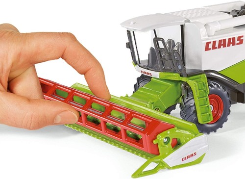 siku 1991, Claas Combine Harvester, 1:50, Metal/Plastic, Green/Red, Movable part - Picture 10 of 10