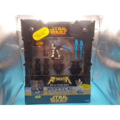 Star Wars Attacktix Battle Case Game Exclusive Clone Sergeant Figure 2005 New