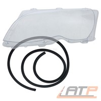 Scheinwerferglas Lichtscheibe Streuscheibe Links FÜR Bmw 3-ER E46 Bj 01-05 Fl