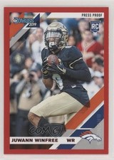 2019 Panini Donruss Rookies Press Proof Red Juwann Winfree #297 fm0
