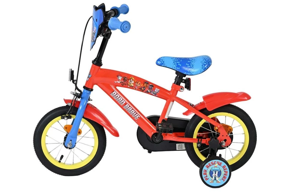 12 Zoll Kinder Jungen Fahrrad Jungenfahrrad Rad Bike Kinderrad Paw Patrol Rot - Bild 2 von 4