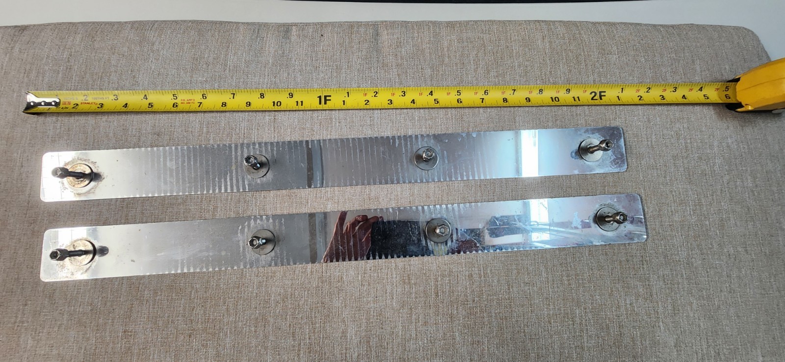 Stainless Steel Mudflap Accent Panels For Semi Trucks-image