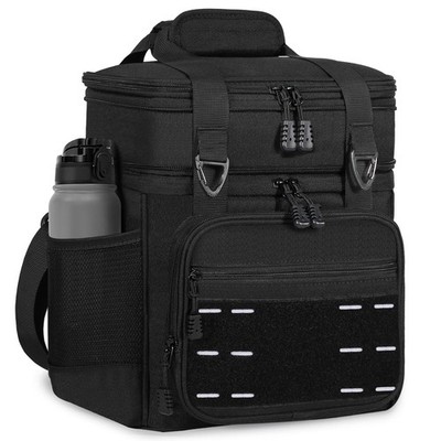 Lunch Box Cooler Bag - Tactical Insulated Lunchbox for Men - Large Soft Expan...