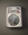 2021 W Burnished Eagle Landing T-2 First Day of Issue S$1 MS 70 Michael Gaudioso