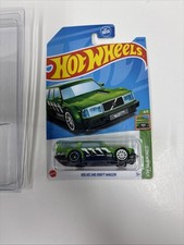 Hot Wheels Volvo 240 Drift Wagon Super Treasure Hunt Sth W Protector New