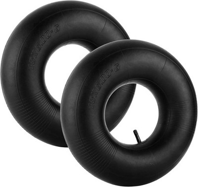 Explosion-Proof 15x6.00-6 Inner Tubes 2-Pack - Durable for Lawn Equipment & ATVs