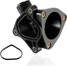 Engine Coolant Thermostat Housing Case with Seal Compatible with Thermostat Case