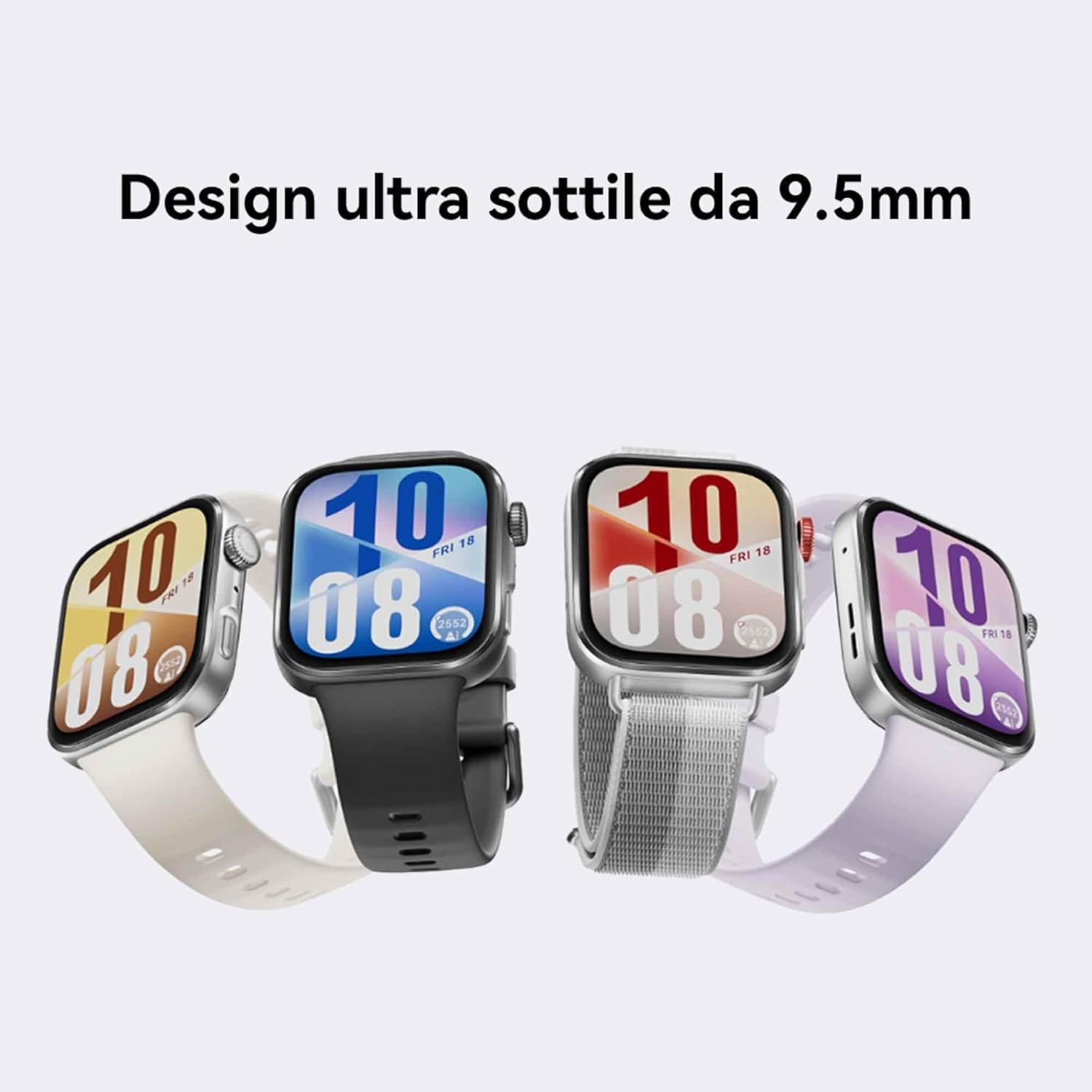 WATCH FIT 4 Smartwatch, 100 Modalità Di Allenamento, Ultra-Sottile, Fitness Trac foto 3