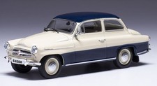 IXOMODELS,1959 SKODA Octavia Beige and Blue, 1/43, IXOCLC545N.22