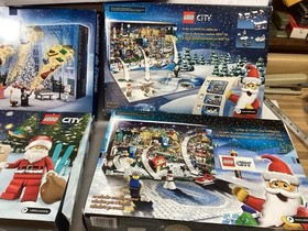 LEGO City & Harry Potter Christmas Advent Calendars 7687 7553 60099 60155 75981