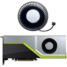 Graphics Card Single Cooling Fan Accessories For NVIDIA Quadro RTX5000 6000 8000