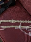 Lot Of 3 Rhinestone Belts, 2 Rhinestone Hair Clips Preowned Lively — photo 5