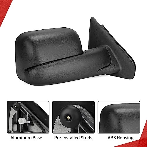 Towing Mirror Compatible with 2002 For 02-09 Ram 1500 RH Right Passenger Side - Picture 7 of 12
