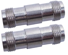 2 Lot Workman 40-2915 TNC Double Female Barrel Connector Adapters
