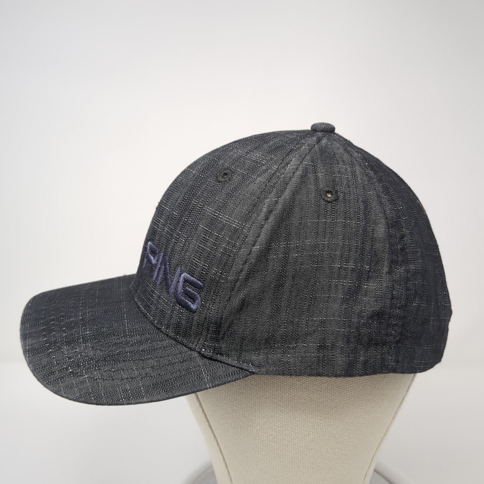 Ping Slideback Hat Gray One Size Adjustable Embro… - image 3