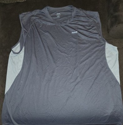 Reebok Gray Sleeveless Athletic Tank Size 6xl