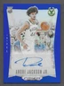 2023-24 Panini Prizm Deca ANDRE JACKSON JR Bucks RC Auto Blue 25/49