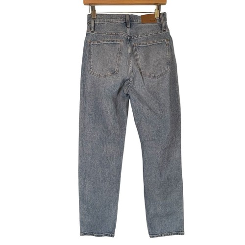 Madewell Jeans SIZE 25 The Perfect Vintage Straight Jean Denim Reinhart Wash - Picture 4 of 12