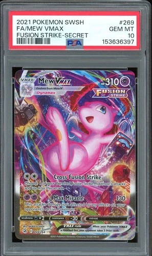 Fusion Strike Mew VMAX Fusion Strike Mew VMAX #269
