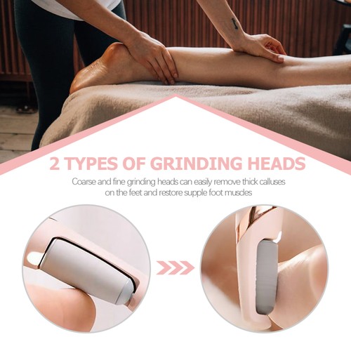 6 Pcs Foot Grinder Scrub Head Dead Removing Tools Care Remover - Picture 11 of 12