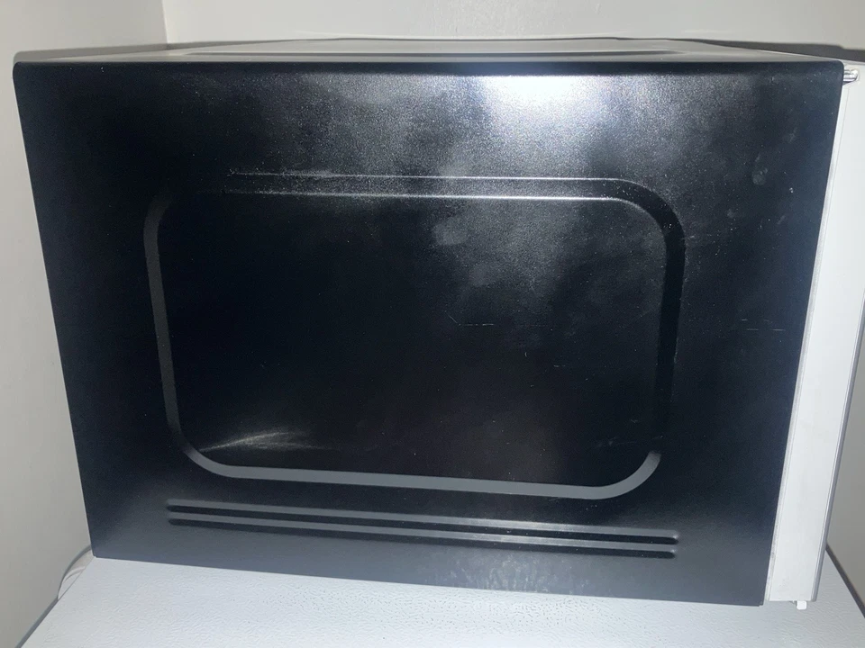 GE Profile PEB7227DL4WW 2,2 Cu. Sensor integrado Ft 1100 vatios blanco ¡como nuevo! Foto 4 de 4