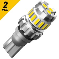 2pcs Auxito 921 912 Led Reverse Back Up Light Bulbs 2400lm 6500k Super White T15