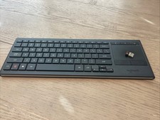 Logitech K830 Illuminated Backlit Keyboard with Touchpad - Used Rare
