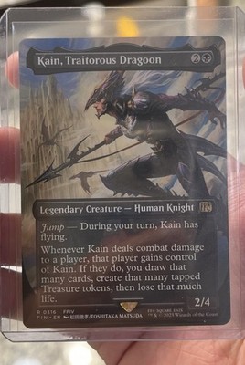 Kain, Traitorous Dragoon (Borderless) Final Fantasy Regular