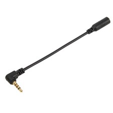 3.5mm TRS Male, TRRS Female Converter Adapter, Headphone Microphone, Smartphone