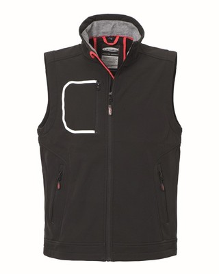 Gilet Softshell Rossini Trading Zack - Giubbotto Leggero Imbottito, Blu, Taglia XL, Per Lavoro E Tempo Libero
