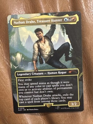 MTG: Nathan Drake, Treasure Hunter | Secret Lair Drop Series 2216 NM
