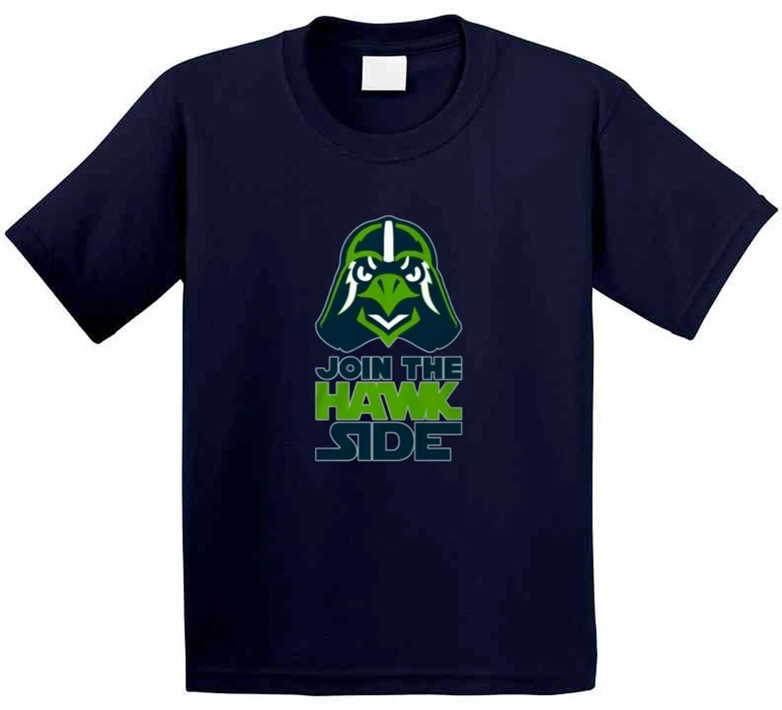 Join The Hawk Side Star Wars Parody Seattle Seahawks Best football Ultimate Seahawks
