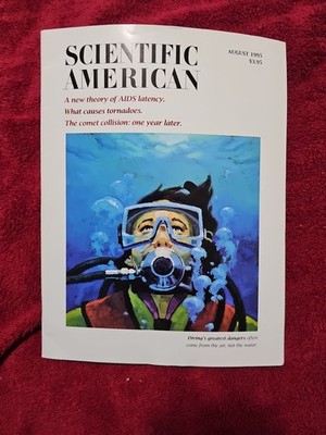 1995 SCIENTIFIC AMERICAN Magazine August September October November December 