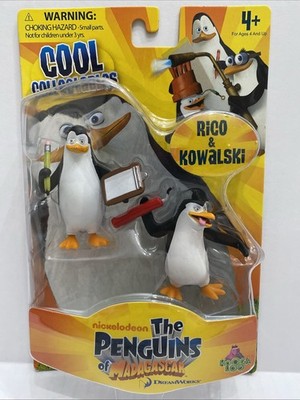 Penguins of Madagascar Rico Kowalski Action Figure Set 2010 Nickelodeon 80263