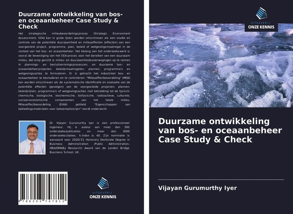 Vijayan Gurumurthy Iyer | Duurzame Ontwikkeling Van Bos- En Oceaanbeheer Case...-image