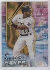 2021 Bowman's Best Gold Lava Refractor /75 Ke'Bryan Hayes #72 Rookie RC