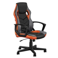 NNEDSZ Gaming Office Chair Computer Executive Racing Chairs High Back Orange