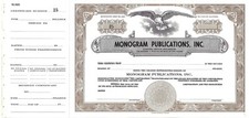 Monogram Publications, Inc. - US Verlagshaus der 60er Jahre