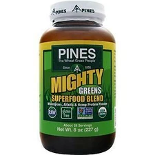Pines Mighty Greens Superfood Blend  8 oz