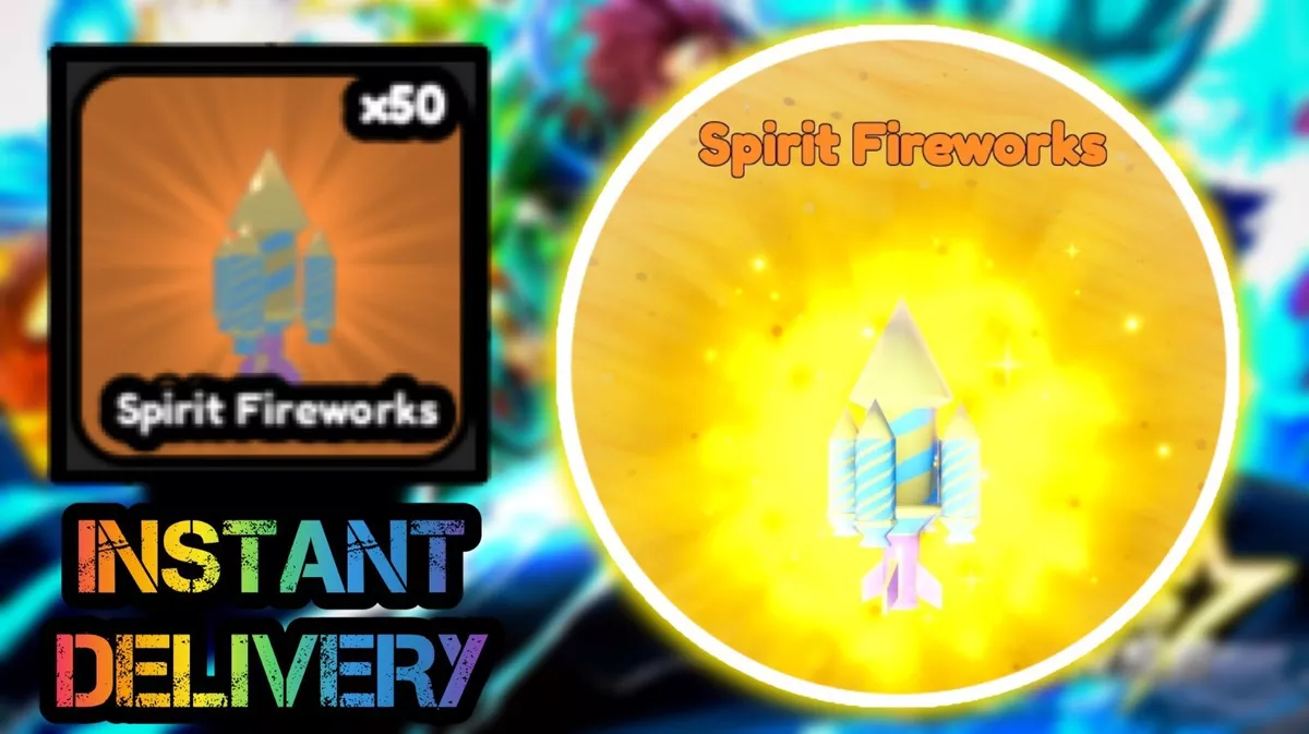 50x Spirit Fireworks - All Star Tower Defense (ASTD) | Roblox