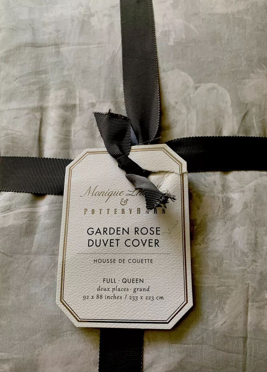 Pottery barn sateen duvet cheap cover