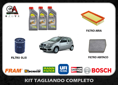 Kit De Filtros Aceite Total 10w40 Fiat Uno Way Fire Evo Wega - Foto 5