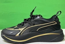 PUMA RS-Curve Glow, Puma Black/Puma Team Gold, 375174 04 US 9