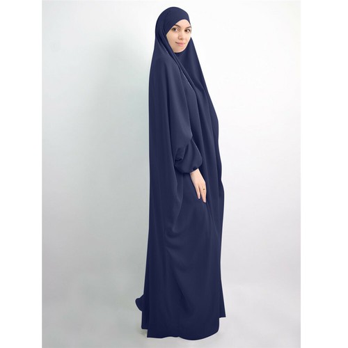 Ramadán Mujeres Khimar Vestido de Oración Kaftán Niqab Vestido Árabe Disfraces Islámicos - Imagen 79 de 315