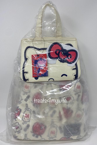 GENUINE Loungefly Sanrio 64 Colors Hello Kitty Milk Mini Backpack ORIGINAL❤️LOGO - Picture 5 of 7