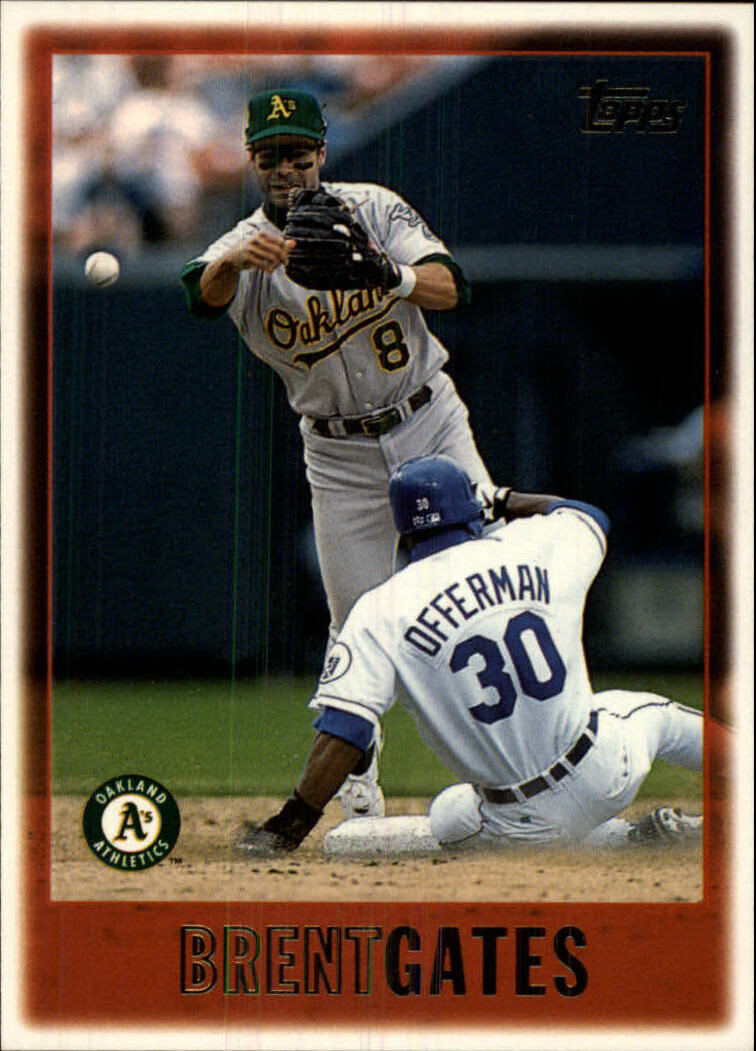 1997 Topps #296 Brent Gates - NM