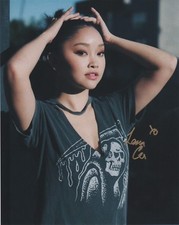 Lana Condor To All The Boys Autographed Signed 8x10 Photo COA EE5